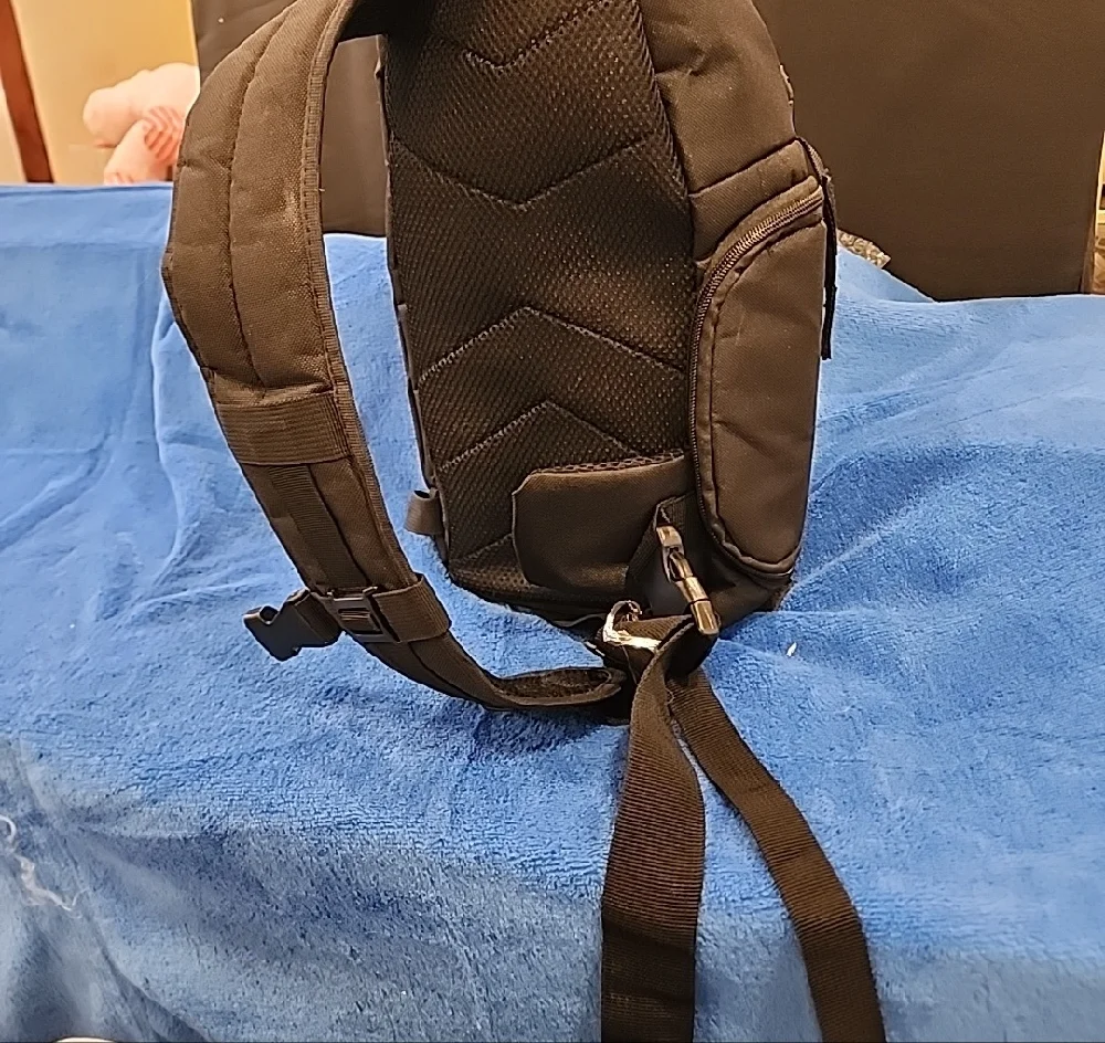 Bower Black and Gray Sling Backpack Camera Bag